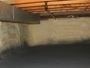 crawl space spray insulation for Tennessee